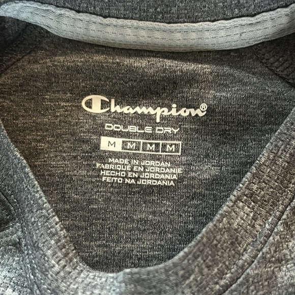 CHAMPION Double Dry Long Sleeve Shirt - MENS MEDIUM - Picture 2 of 4